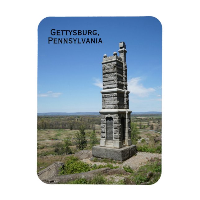 Gettysburg-Schlachtfeld Magnet (Vertikal)