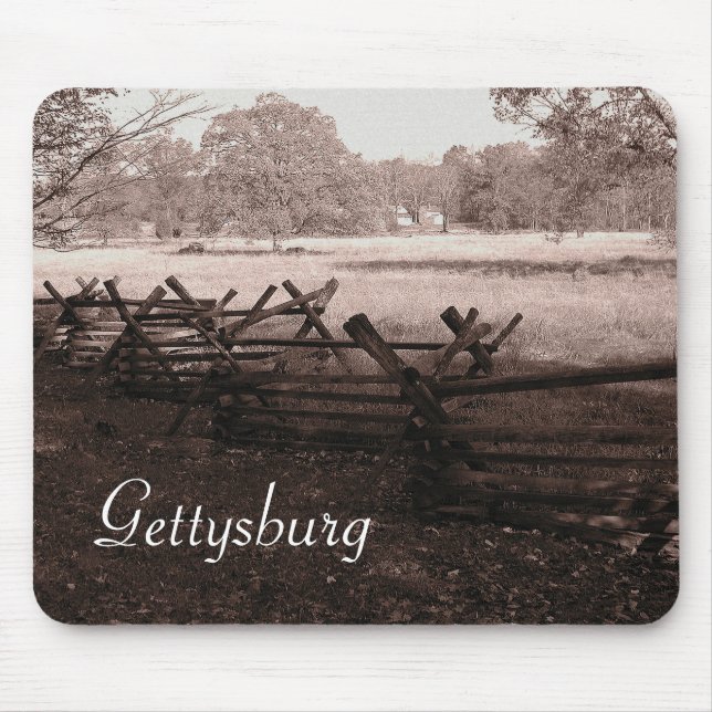 Gettysburg - Schlachtfeld Mousepad (Vorne)