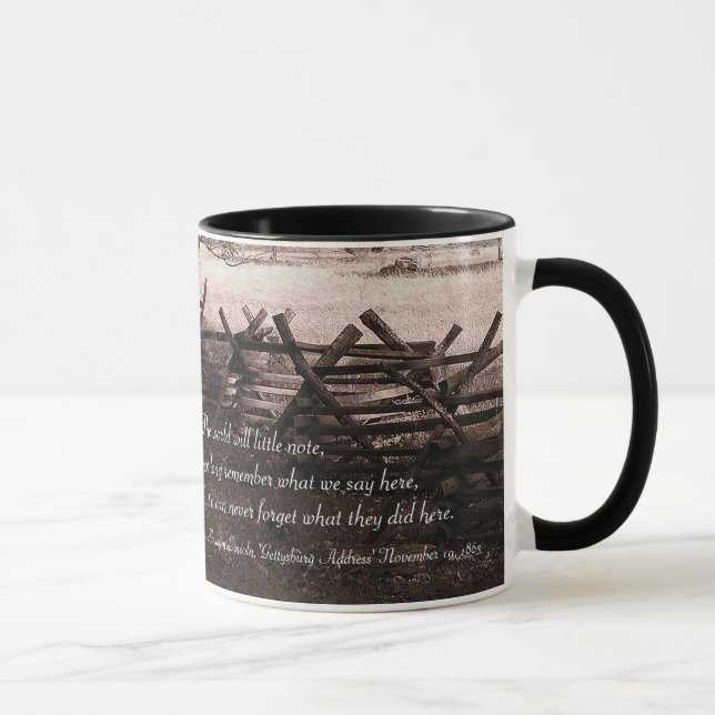 Gettysburg - Schlachtfeld-Tasse #2 Tasse (Rechts)