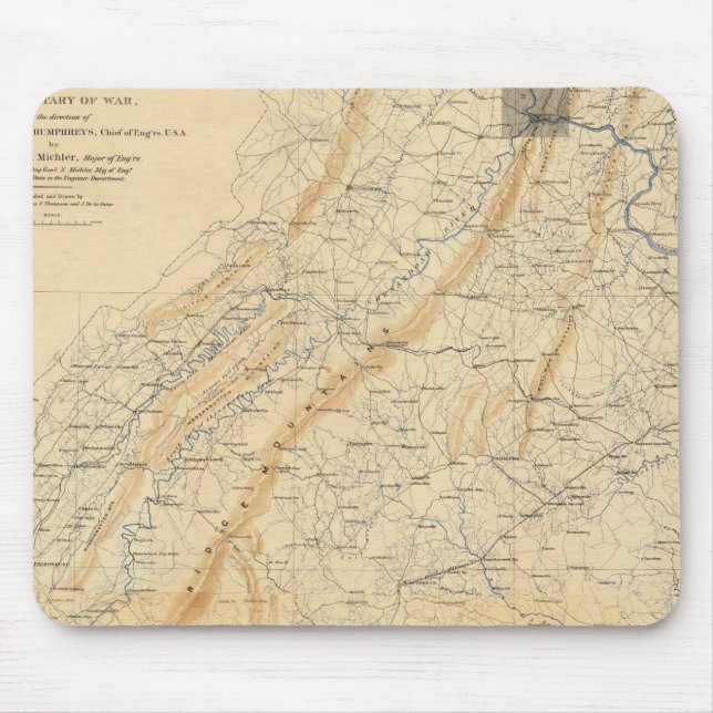 Gettysburg, Virginia Mousepad (Vorne)