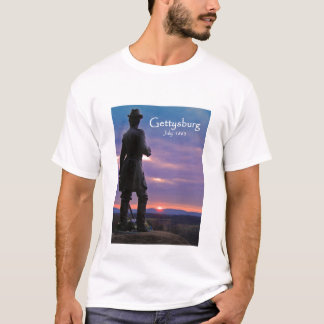 Gettysburg - wenig runde Spitze T-Shirt