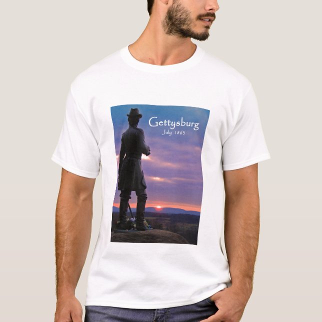 Gettysburg - wenig runde Spitze T-Shirt (Vorderseite)