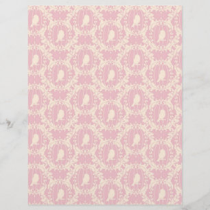 Getweetet doppelseitiges Girl-Scrapbook-Papier
