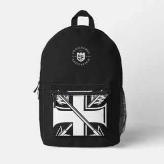GEUEE Vintage Knight-Serie Bedruckter Rucksack