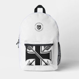 GEUEE Vintage-Ritter-Serie Bedruckter Rucksack