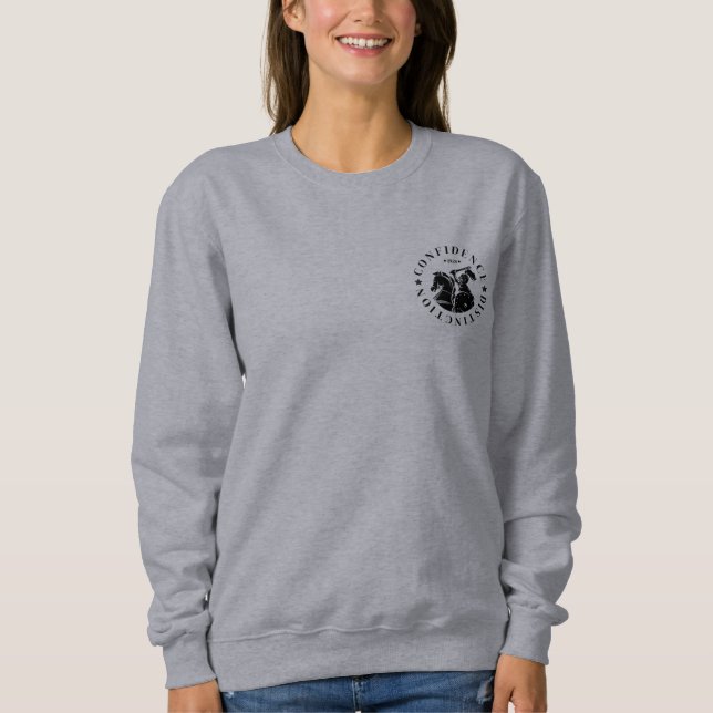 GEUEE Vintage-Ritter-Serie Sweatshirt (Vorderseite)