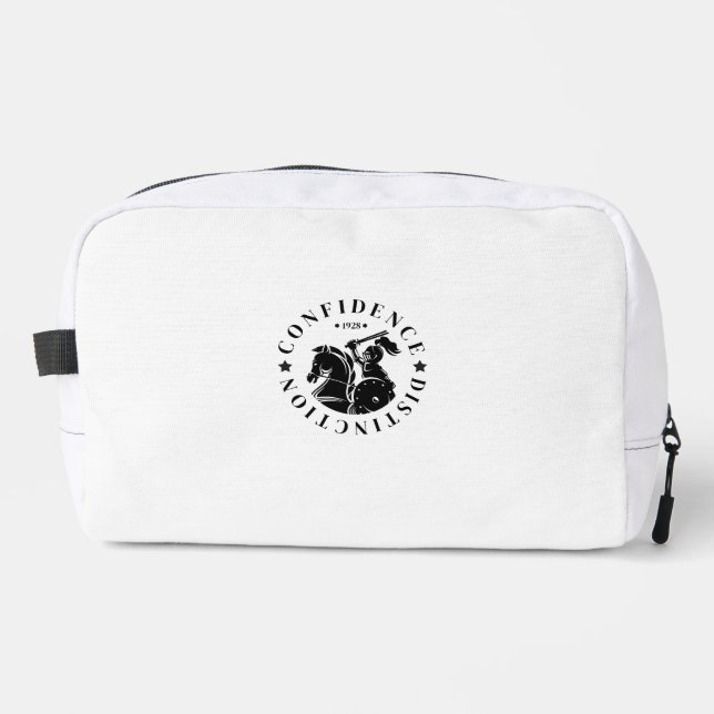 GEUEE Vintage-Ritter-Serie Waschbeutel (Vorderseite)
