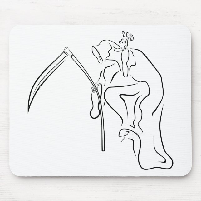 Gevatter / GodVater / Grim HIP HOP Mousepad (Vorne)