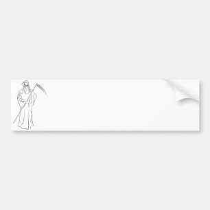 Gevatter / Pate / Grimm Autoaufkleber