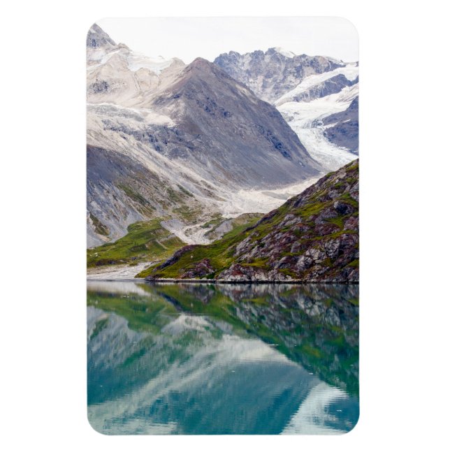 Gewachsen in der blauen Reflexion Magnet (Vertikal)