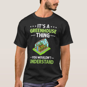 Gewächshaus-Gartenbau Pflanzen Gärtner Anfänger Kl T-Shirt