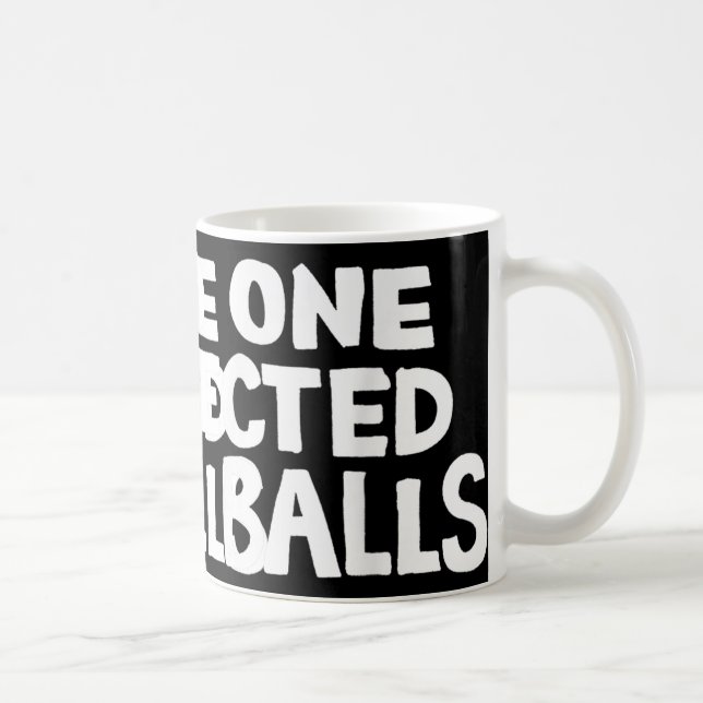 Gewählter Big Anti Trump Kaffeetasse (Rechts)