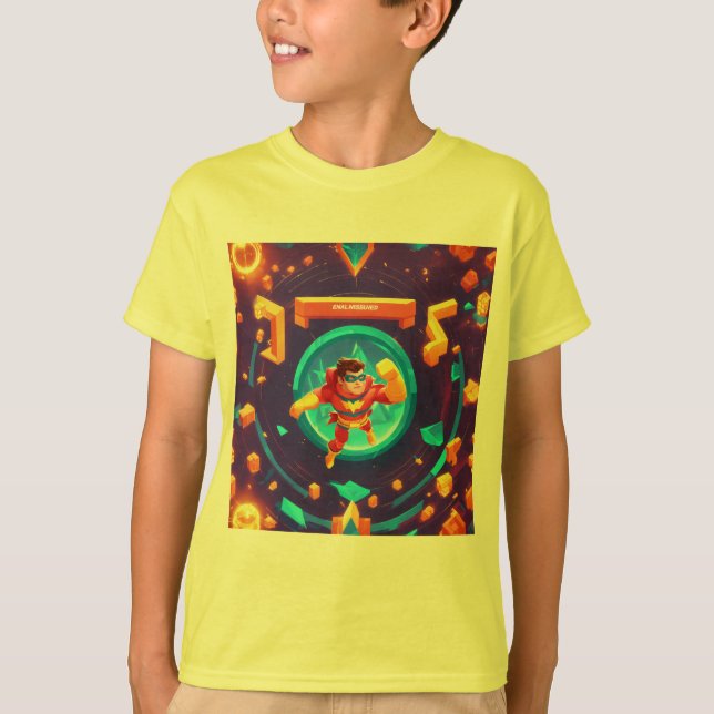 Gewährung von übermenschlicher Stärke T-Shirt (Vorderseite)