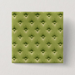 Gewalkte Oliven-Vintage-Wallpaper Button