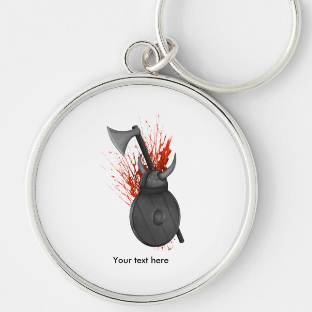 Gewalt gegen Kriegswaffen und Spritzer Schlüsselanhänger (Vorne)