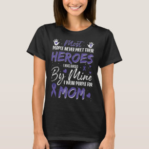 Gewalt im Inland Lila Multifunktionsleisten-Gewalt T-Shirt