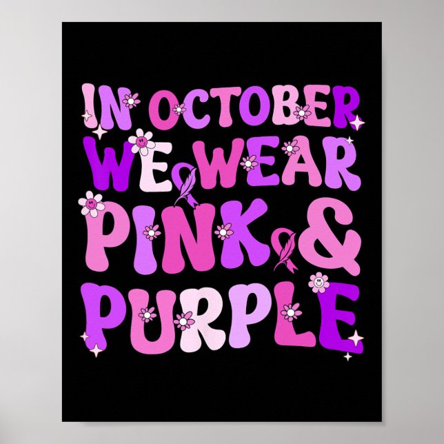 Gewalt und Brustkrebs Poster (Vorne)