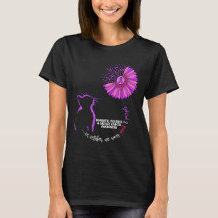 Gewalt und Brustkrebs T-Shirt