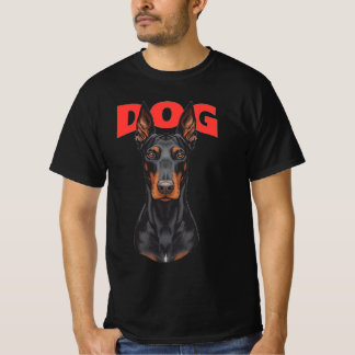 Gewaltiges Dobermann-Hund-T-Shirt – Stark und Eleg T-Shirt