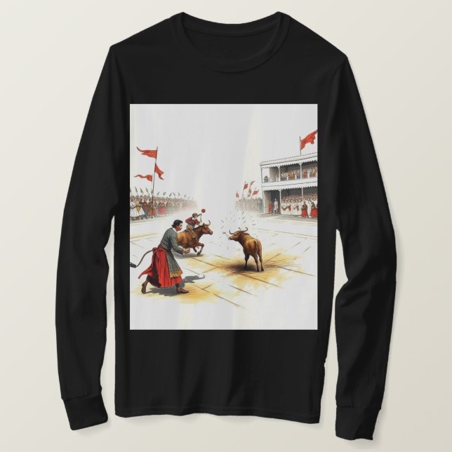 Gewaltsamer Sport T-Shirt (Design vorne)