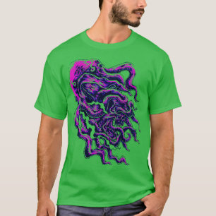 Gewalttätiger Oktopus T-Shirt