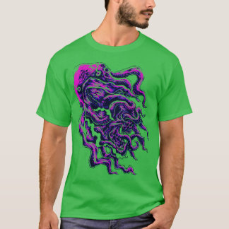 Gewalttätiger Oktopus T-Shirt