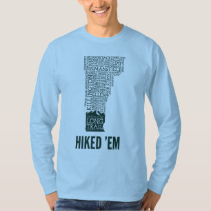 Gewanderter langer Hülsen-T - Shirt VT lange Spur