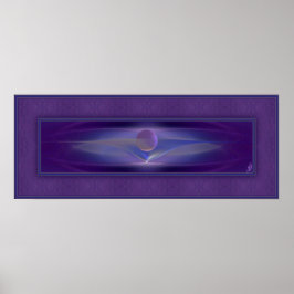 Gewartet Abstrakte Kunst Poster