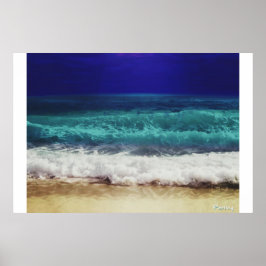 Gewartet für den Sonnenaufgang Poster