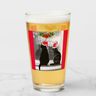 Gewartet für den Weihnachtsmann Glas