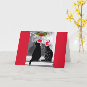 Gewartet für den Weihnachtsmann Karte