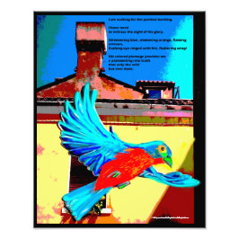 Gewartet für die lackierte Schleife Fotodruck