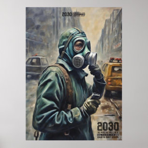 Gewartet für meinen Uber - Road to Earth Day 2024 Poster