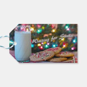 Gewartet für Santa Geschenkanhänger
