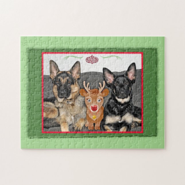 Gewartet für Santa Puzzle (Horizontal)