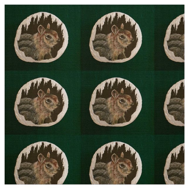 Gewartet für Santa Stoff (Muster)