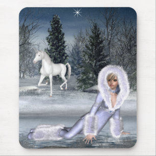 Gewartet für Star (das Unicorn) Fantasy Mousepad