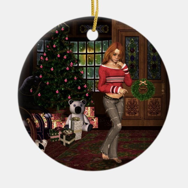 Gewartet für Weihnachtsschmuck (Vorne)