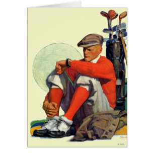 Gewartet Golfer Behalten