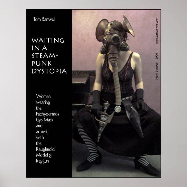 Gewartet in einer Steampunkdystopie Poster (Vorne)
