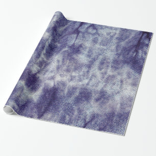 Gewaschener Denim-Entwurf #6 bei Emporio Moffa Geschenkpapier