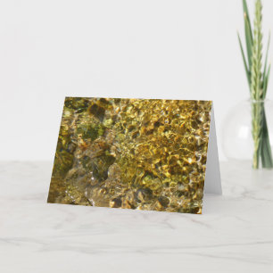 Gewässer der Kaweah Abstrakte Natur Karte