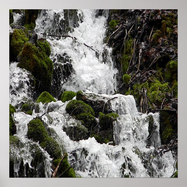 Gewässer mit rauer Luft...... Poster (Vorne)