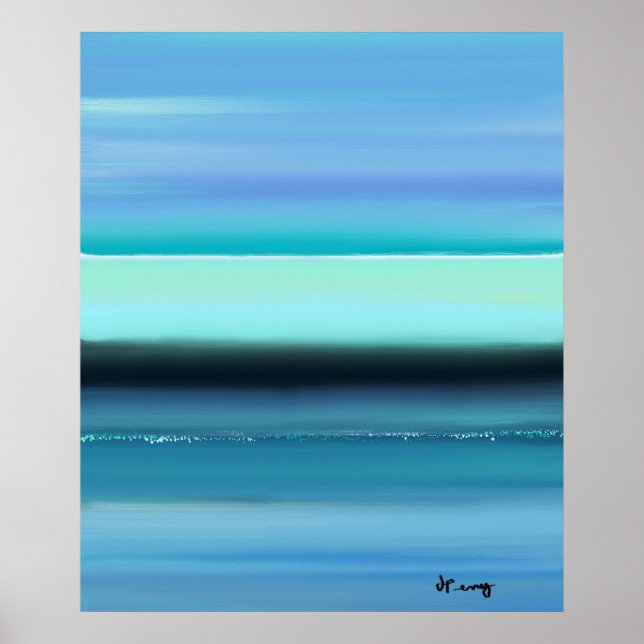 "GEWÄSSER" POSTER (Vorne)