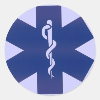 Gewässer Runder Aufkleber