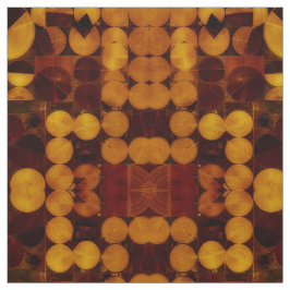 Gewebe aus Abstrakten goldbraunen und braunen Zirk Stoff