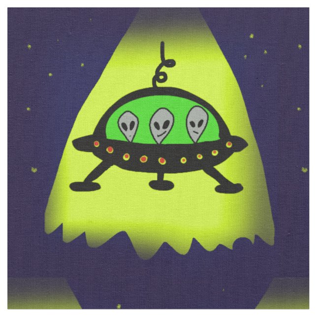 Gewebe aus Außerirdischen Stoff (Nahaufnahme)