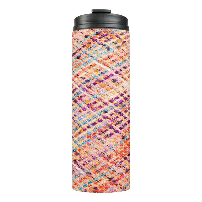 Gewebe aus einem großen Faden Thermosbecher (Vorderseite)