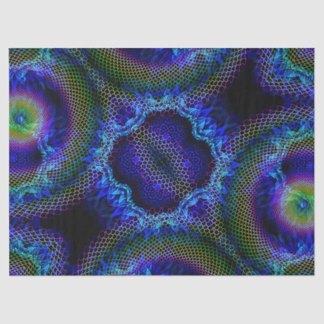 Gewebe aus Regenbogenpapier Seidenpapier (Vorderseite)