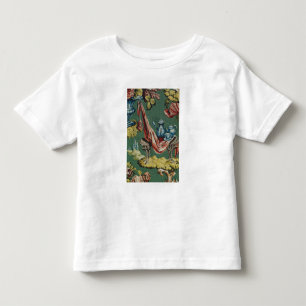 Gewebe, das einen Schokoladentopf und eine Kleinkind T-shirt